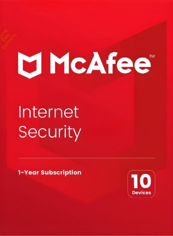 McAfee Internet Security | 10 Devices 1 Year | Digital License